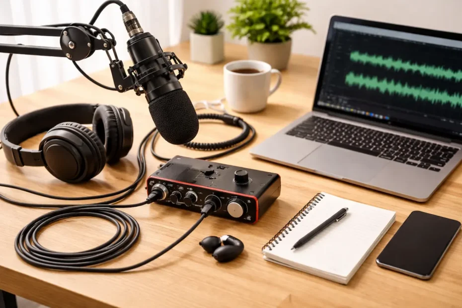 Podcast-Equipment für Beginner