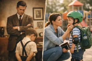 Erziehung gestern und heute – übertreiben moderne Eltern?